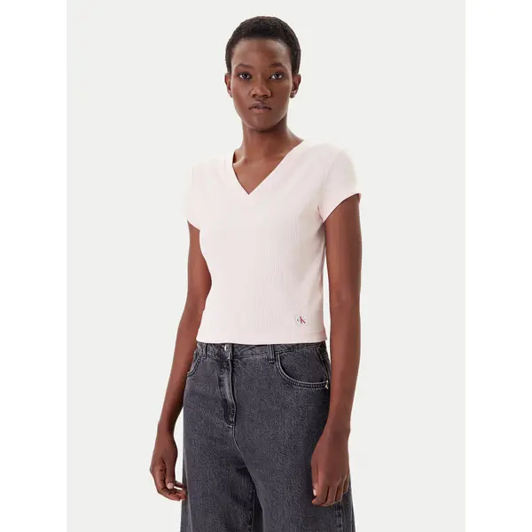 Calvin Klein Jeans Calvin Klein Jeans T-shirt LV047C910G Ružičasta Regular Fit