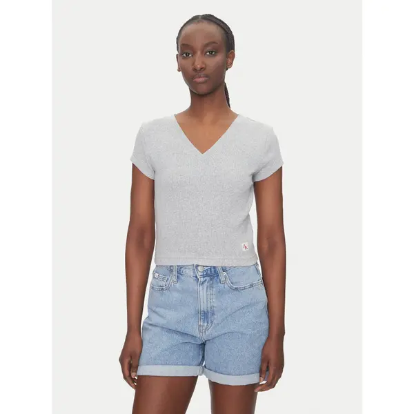 Calvin Klein Jeans Calvin Klein Jeans T-shirt LV047C910G Siva Regular Fit