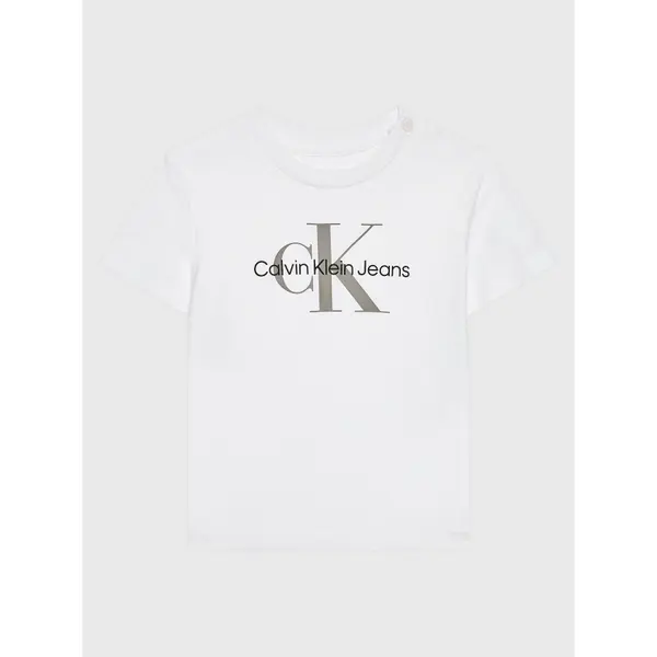 Calvin Klein Jeans Calvin Klein Jeans T-shirt Monogram IN0IN00001 Bijela Regular Fit