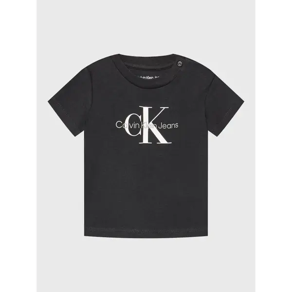 Calvin Klein Jeans Calvin Klein Jeans T-shirt Monogram IN0IN00001 Crna Regular Fit