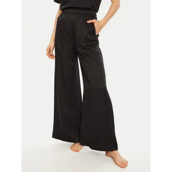 Calvin Klein Calvin Klein Pidžama hlače 000QS7304E Crna Relaxed Fit
