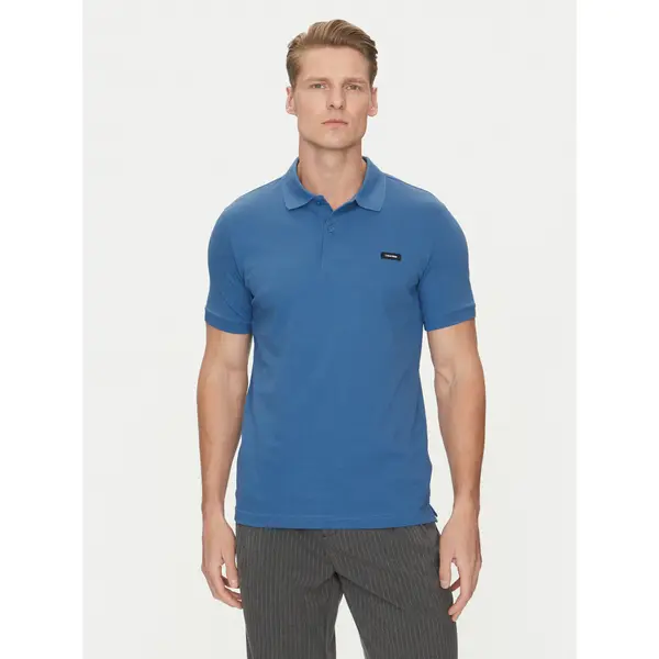 Calvin Klein Calvin Klein Polo K10K111196 Plava Slim Fit