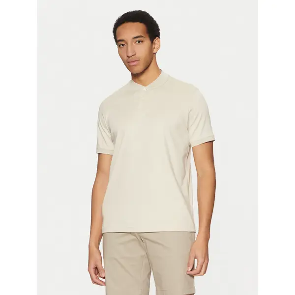 Calvin Klein Calvin Klein Polo K10K111201 Bež Regular Fit