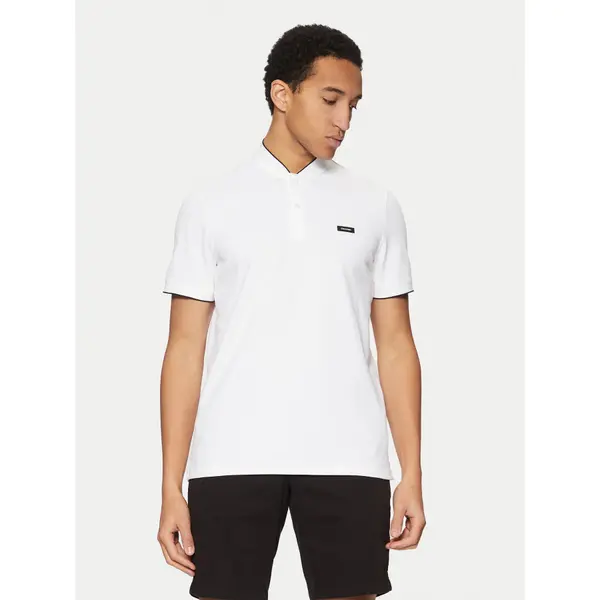 Calvin Klein Calvin Klein Polo K10K114139 Bijela Regular Fit