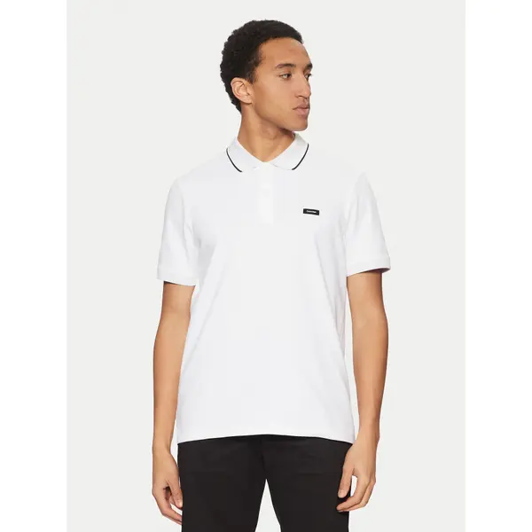 Calvin Klein Calvin Klein Polo K10K114141 Bijela Regular Fit