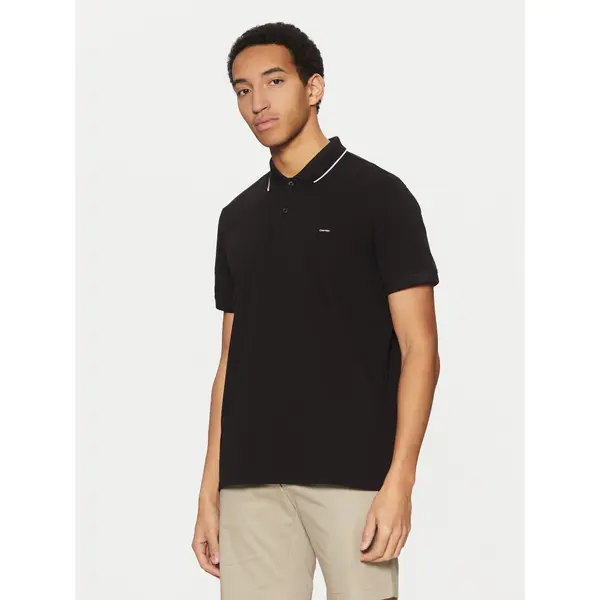 Calvin Klein Calvin Klein Polo K10K114141 Crna Regular Fit