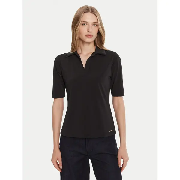 Calvin Klein Calvin Klein Polo LV044C221G Crna Slim Fit