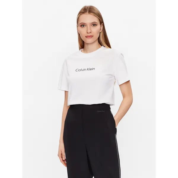 Calvin Klein Calvin Klein T-shirt Hero Logo K20K205448 Bijela Regular Fit