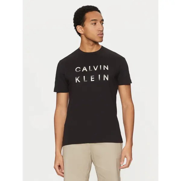 Calvin Klein Calvin Klein T-shirt K10K114156 Crna Regular Fit