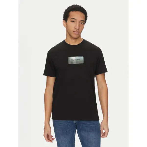 Calvin Klein Calvin Klein T-shirt K10K114174 Crna Regular Fit