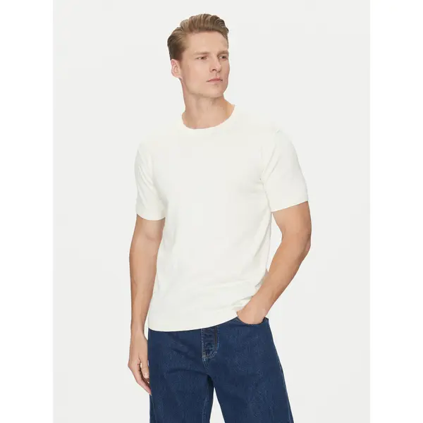 Calvin Klein Calvin Klein T-shirt K10K114485 Écru Regular Fit