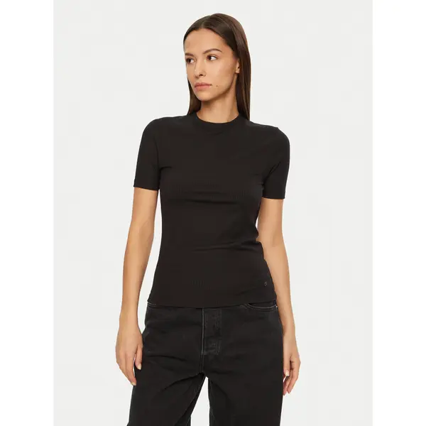 Calvin Klein Calvin Klein T-shirt K20K208052 Crna Slim Fit