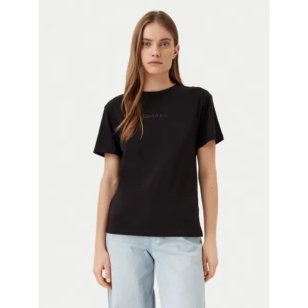 Calvin Klein Calvin Klein T-shirt K20K208294 Crna Regular Fit