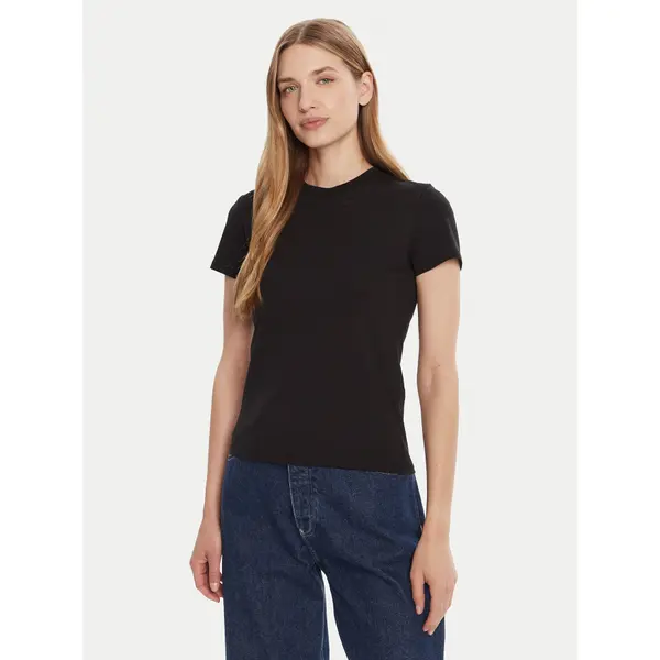 Calvin Klein Calvin Klein T-shirt LV044C216G Crna Regular Fit