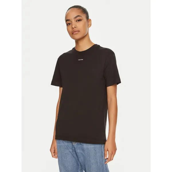 Calvin Klein Calvin Klein T-shirt Nano Logo K20K207519 Crna Regular Fit