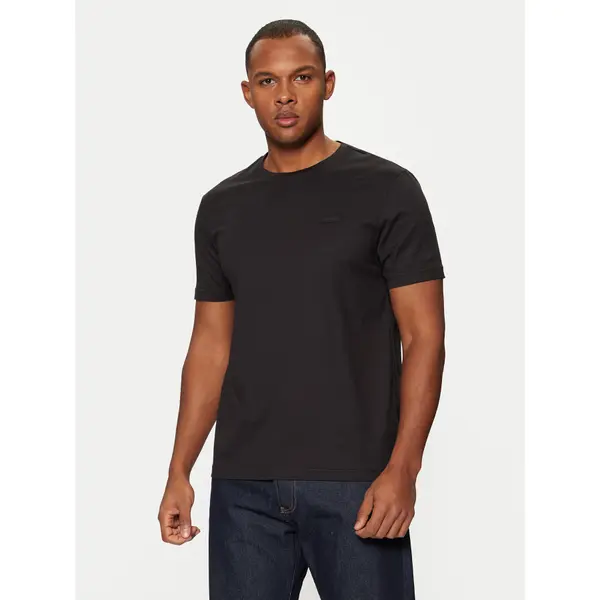 Calvin Klein Calvin Klein T-shirt Smooth Cotton T-Shirt K10K112229 Crna Regular Fit