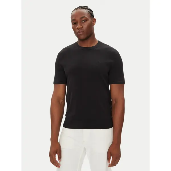 Calvin Klein Calvin Klein T-shirt Supima LV04LC333G Crna Regular Fit