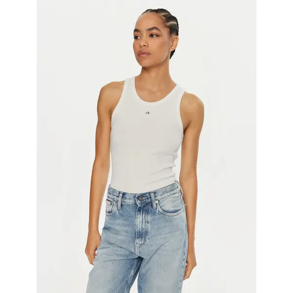 Calvin Klein Calvin Klein Top Graphic K20K208065 Bijela Slim Fit