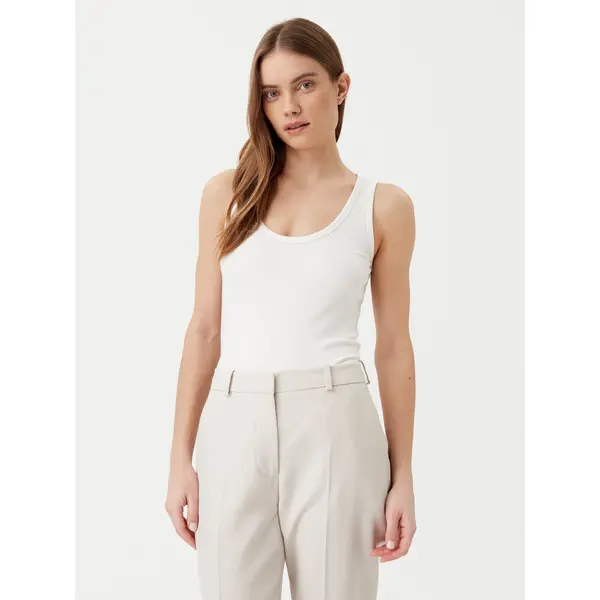 Calvin Klein Calvin Klein Top K20K208246 Bijela Slim Fit