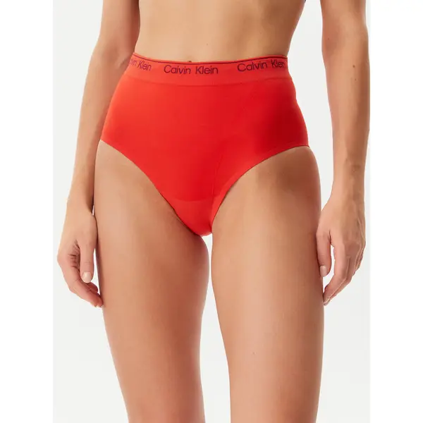 Calvin Klein Underwear Calvin Klein Underwear Klasične gaćice s visokim strukom LV00QF8282 Crvena