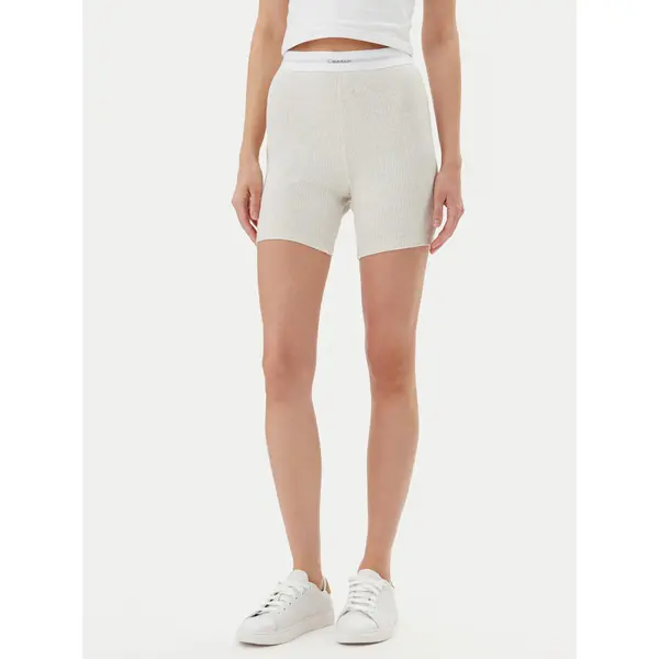 Calvin Klein Underwear Calvin Klein Underwear Kratke pidžama hlače 000QS7216E Bež Slim Fit