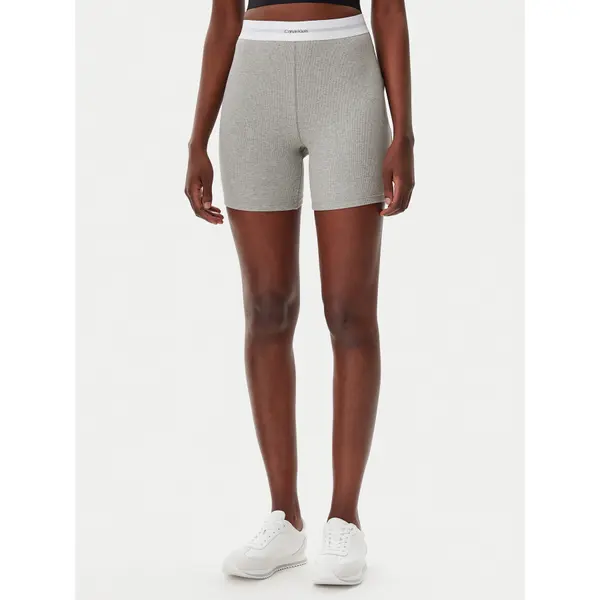 Calvin Klein Underwear Calvin Klein Underwear Kratke pidžama hlače 000QS7216E Siva Slim Fit