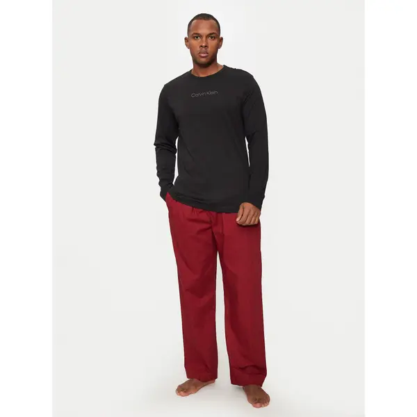 Calvin Klein Underwear Calvin Klein Underwear Pidžama hlače 000NM2781E Crvena Relaxed Fit