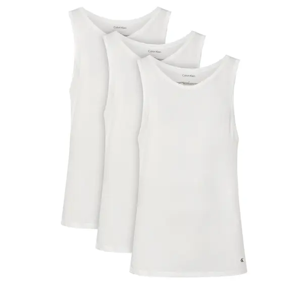 Calvin Klein Underwear Calvin Klein Underwear Set potkošulja bez rukava﻿ Tank 3Pk LV00NB4184 Bijela Slim Fit
