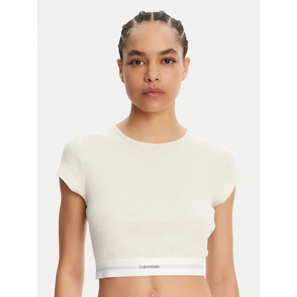 Calvin Klein Underwear Calvin Klein Underwear T-shirt LV00QS7349 Bež Slim Fit