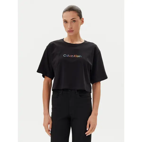Calvin Klein Underwear Calvin Klein Underwear T-shirt LV00QS7470 Crna Boxy Fit