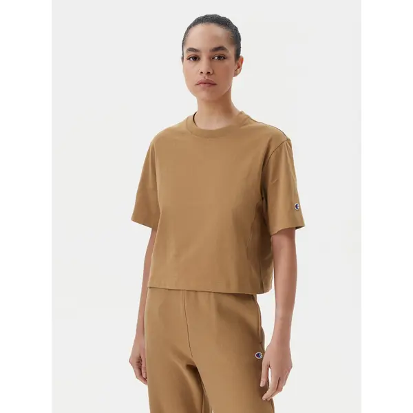 Champion Champion T-shirt 117874 Bež Regular Fit
