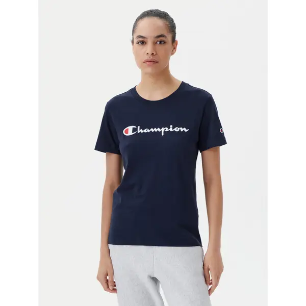 Champion Champion T-shirt 118090 Tamnoplava Slim Fit