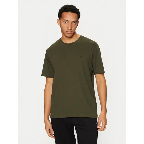 Champion Champion T-shirt 220278 Zelena Standard Fit