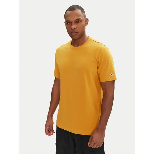 Champion Champion T-shirt 220761 Žuta Loose Fit