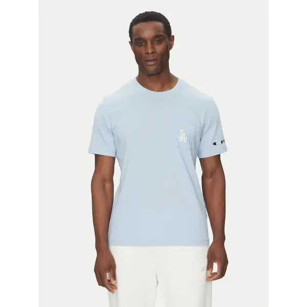 Champion Champion T-shirt 221038 Svijetloplava Regular Fit