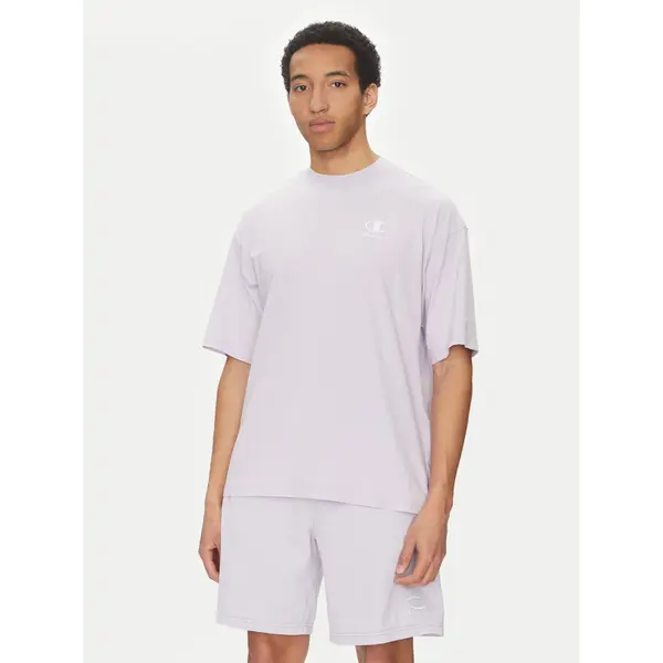 Champion Champion T-shirt 221257 Ljubičasta Regular Fit
