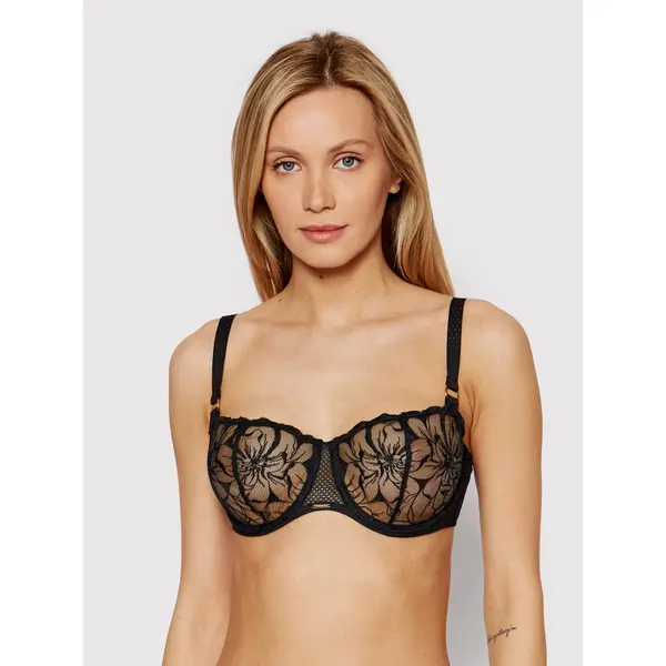 Chantelle Chantelle Grudnajk balkonet Fleurs C12M50 Crna