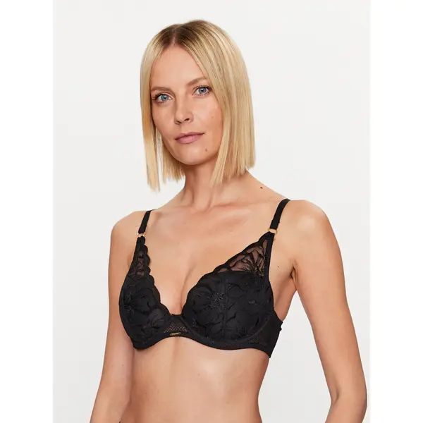 Chantelle Chantelle Grudnjak sa žicom Fleurs C12M20 Crna