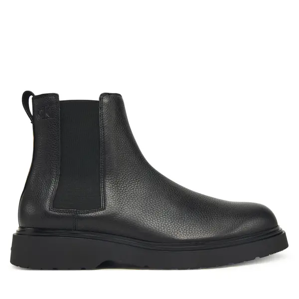 Calvin Klein Chelsea cipele Calvin Klein Combat Ess Chelsea Boot Lth YM0YM01374 Crna