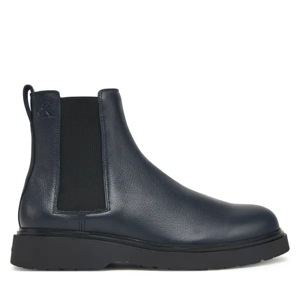 Calvin Klein Chelsea cipele Calvin Klein Combat Ess Chelsea Boot Lth YM0YM01374 Tamnoplava