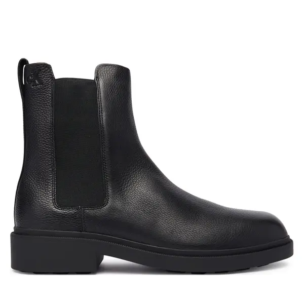 Calvin Klein Chelsea cipele Calvin Klein Dress Lug Chelsea Boot Lth YM0YM01389 Crna