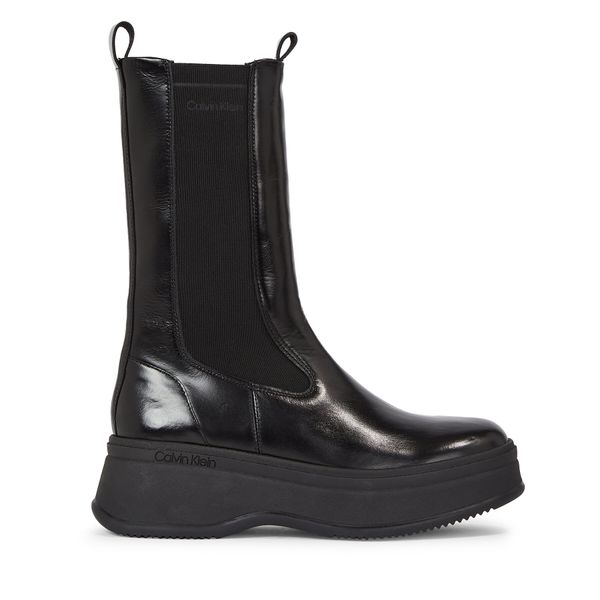 Calvin Klein Chelsea cipele Calvin Klein Pitched Chelsea Boot HW0HW01686 Ck Black BEH