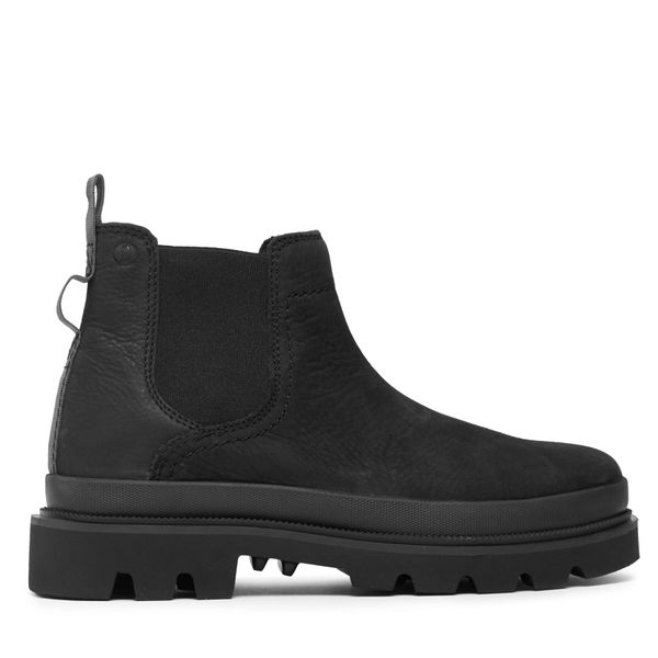 Clarks Chelsea cipele Clarks Badell Top 261734187 Black Nubuck