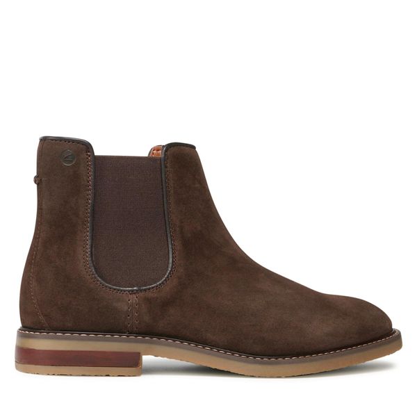 Clarks Chelsea cipele Clarks Jaxen Chelsea 261628067 Brown Suede