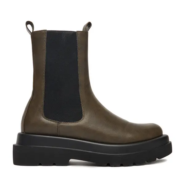 DeeZee Chelsea cipele DeeZee 7223-1-OLIVE Zelena