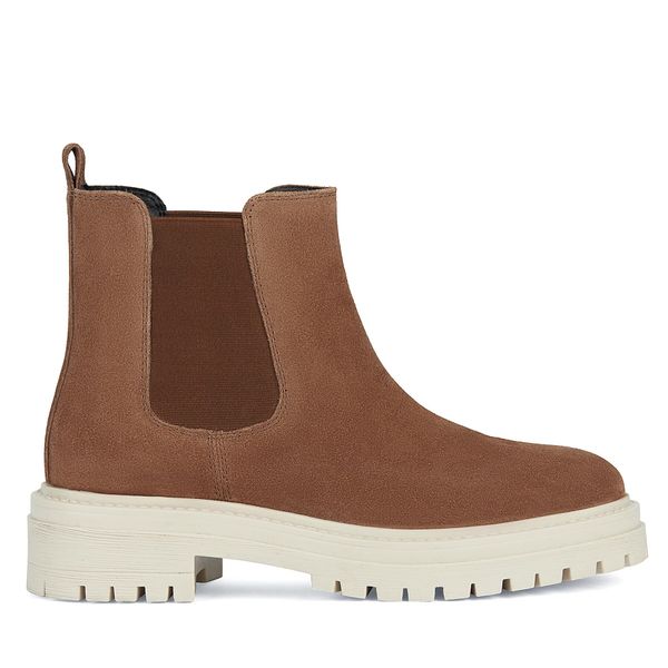 Geox Chelsea cipele Geox D Iridea D04HRB 00023 C6000 Smeđa