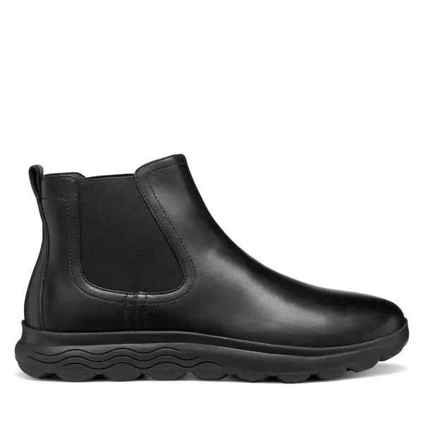 Geox Chelsea cipele Geox U Spherica U56BYD 00043 C9999 Crna