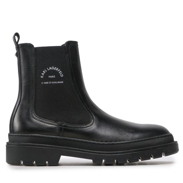 KARL LAGERFELD Chelsea cipele KARL LAGERFELD KL11240 Black Lthr