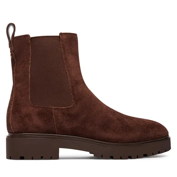 Lauren Ralph Lauren Chelsea cipele LAUREN RALPH LAUREN Allyson Suede Bootie 802974477004 Smeđa