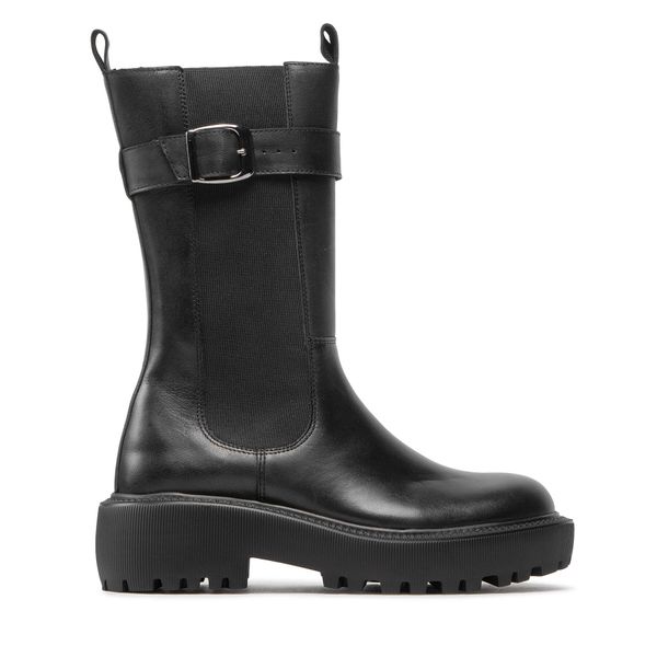 R.Polański Chelsea cipele R.Polański 1564 Czarny Lico